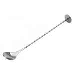 11 Inch Stainless Steel Cocktail Bar Spoon With Masher for Bars, Pubs, Clubs 2 bar spoon
