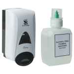 ALCOHOL FREE Foaming Hand Sanitiser + Wall Mounted Dispenser 2 Alcohol Free foaming hand sanitiser