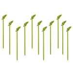 Bamboo Knot Skewers, 4inch Twisted Ends Bamboo Skewers Cocktail Picks - 100pc 2 bambooknotskewers4inchtwistedendsbambooskewerscocktailpicks100pc24163p