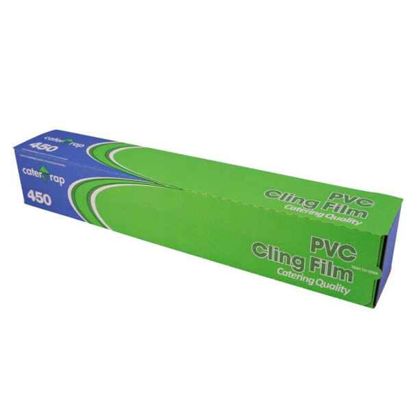 Caterwrap PVC Cling Film - 45cm x 300m 1 Caterwrap PVC Cling Film