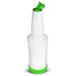 Store & Pour Green - Save and Serve Pourer 1ltr - Cocktail Pourer, Drink Storage 2 pour and store