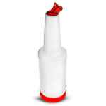 Store & Pour Red - Save and Serve Pourer 1ltr - Cocktail Pourer, Drinks Storage 2 save and serve pourer 1ltr