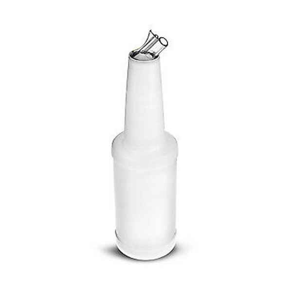 Store & Pour White - Save and Serve Pourer 1ltr - Cocktail Pourer, Drink Storage 1 cocktail bottle pourers