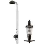 Wall Mounted Optic Brackets for 70cl/1 Litre Spirit Bottles Bar Rack 1-6 Bottles w/35ml Solo Measure 2 wall mounted optic bracket