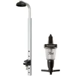 Wall Mounted Optic Brackets for 70cl/1 Litre Spirit Bottles Bar Rack 1-6 Bottles w/35ml Solo Measure 2 wall mounted optic bracket