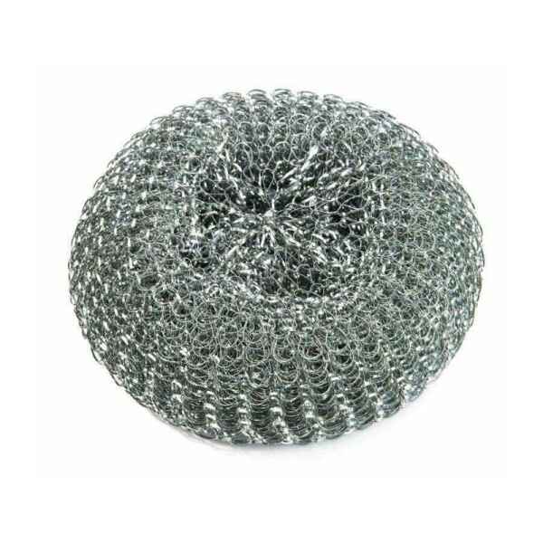 10 Galvanised Metal Scourers | Pot Scrubbers - 40g 1 galvanised steel