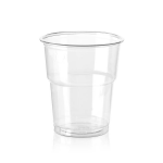8oz RPET Clear Smoothie Cups 2 8oz PET Smoothie Cup
