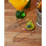Tiki Pineapple Cocktail Garnish Picks Copper 6 s l1200 43