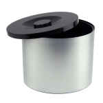 6 Litre Ice Bucket Brushed Aluminium Effect 2 plastic ice bucket