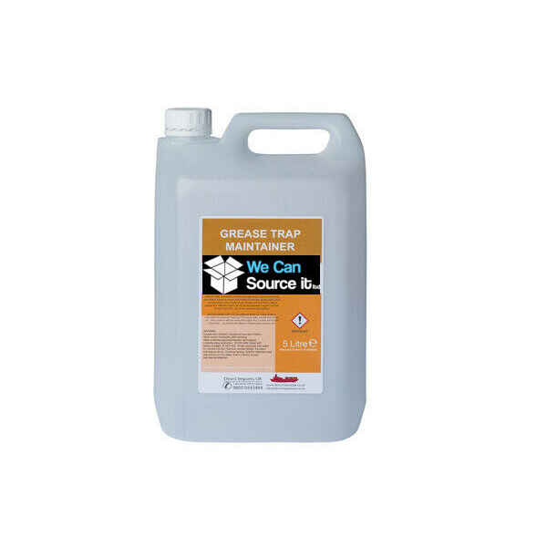 Grease Trap Enzyme Cleaner and Drain Maintainer 5L 1 s l1200 62