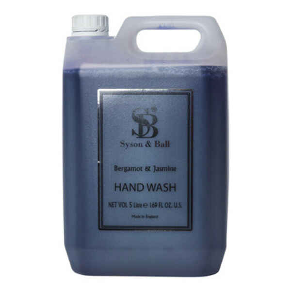 Luxury Hand Wash Bergamot and Jasmine Fragrance By Syson and Ball - 5L 1 s l1200 70