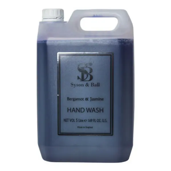 Luxury Hand Wash Bergamot and Jasmine Fragrance By Syson and Ball - 5L 1 s l1200 70
