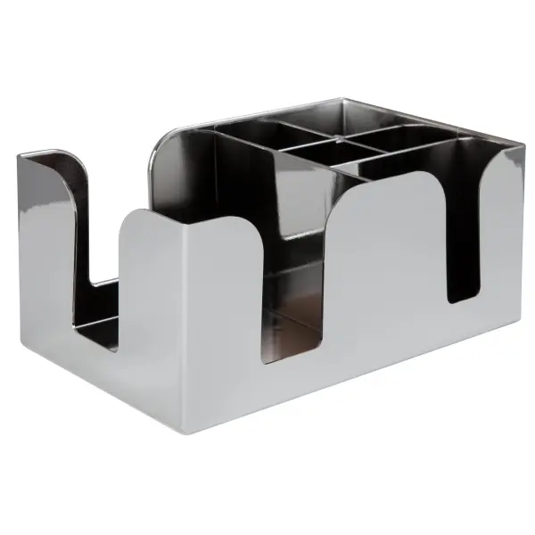 Bar Caddy Chrome Plated Plastic 1 chrome bar caddy