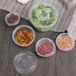 4 fl.oz Sauce Deli Pot & Separate Lid 3 1oz pots