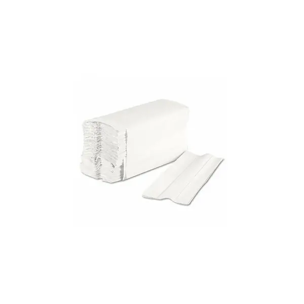 White C Fold Paper Hand Towels - 2 Ply 1 paper hand towels