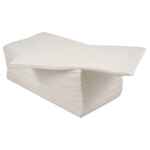 White 2ply Dinner Napkins 40cm x 40cm - 8 Fold 2 poppies 8fold2