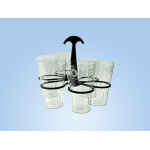 Fold Away Cup Carrier / Glass Holder - Holds up to 6 cups at once! 3 s l1200 103