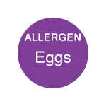25mm Round Purple Allergen Labels - Various Warnings In 1000 Sticker Rolls 5 s l1200 24