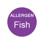 25mm Round Purple Allergen Labels - Various Warnings In 1000 Sticker Rolls 6 s l1200 25