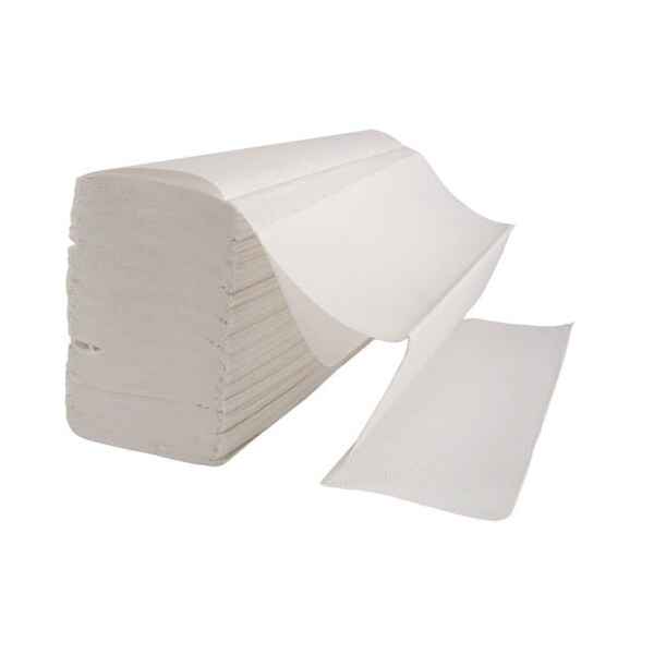 White Z Fold Paper Hand Towels - 2 Ply 1 paper hand towels