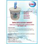 Tub of 500 Virucidal Disinfectant Surface Wipes 3 s l1200 8