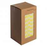 Yellow and White Striped Paper Straws 8" (20cm) 6mm Bore 3 yellowandwhitestripedpaperstraws820cmbiodegradablecompostableecofrien5B25D24972p