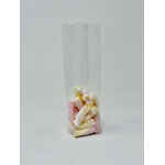 Block Bottom Clear Cellophane Bags with Cardboard Base 110mm x 220mm 3 s l1600 22
