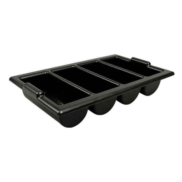 Heavy Duty Black Cutlery Tray 1 57 35