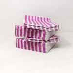 Pink Candy Stripe Paper Sweet Bag 5x7 2 57 11