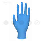 XL - Blue Nitrile Gloves 3 P GS003X glove