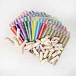 Yellow Candy Stripe Paper Sweet Bag 5x7 4 s l1200 10