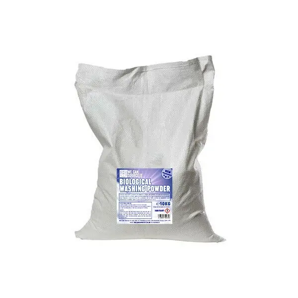 Professional Bio Washing Powder 10kg Sack - Up To 250+ Washes 1 Bio Washing Powder
