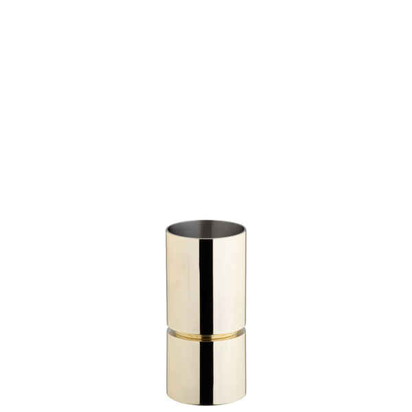 Gold Straight Sided Jigger