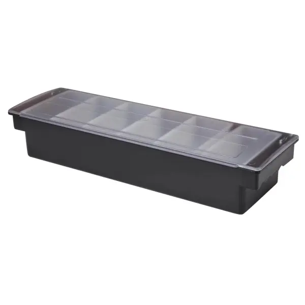 Plastic Condiment Holder 6 Compartment 1 BE 3766