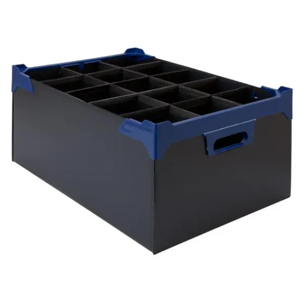 Pint Glass Carry Box 500x345x200mm (Pack of 5) 1 CZ622 Beaumont Pint Glass Carry Box 500x345x200mm Pack of 5 JD Catering Equipment Solutions Ltd 3167