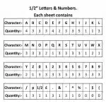 ½” Letter Set – PK6 White 3 1 2inch L N Contents 300x285 2