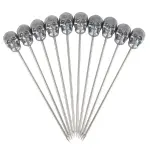 Skull Garnish Pick PK10 – Zinc 2 3735 Skull Garnish Pick Pk10 3