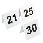 Plastic Table Numbers 21-30 Set 3 plastic table numbers 21 30 5B1 5D 46360 p