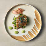 Roko Porcelain Sand Presentation Plate 26cm - Pack of 4 4 LFST0324058