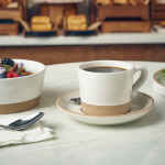 GenWare Kava White Stoneware Coffee Cup 28.5cl/ 10oz - Pack of 6 3 LFST0324098