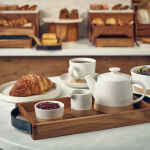 GenWare Kava White Stoneware Jug 9cl/ 3.2oz - Pack of 12 4 LFST0324104