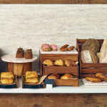 GenWare Acacia Wood 3 Tier Display Stand GN 1/2 5 LFST0324107