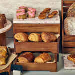 GenWare Acacia Wood 3 Tier Display Stand GN 1/2 3 LFST0324112