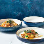 Terra Porcelain Aqua Blue Two Tone Presentation Plate 26cm - Pack of 6 4 LFST0324190