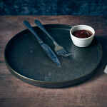 GenWare Melamine Matt White Ripple Ramekin 56ml/ 2oz - Pack of 24 3 LFST0324223