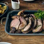 GenWare Vintage Steel Deep Tray 33 x 23.5cm - Pack of 3 4 LFST0324239