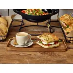 GenWare Acacia Wood Rectangular Serving Tray 30 x 13cm 5 LFST0423087