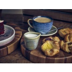 Terra Porcelain Matt Grey Jug 9cl/ 3oz - Pack of 12 3 LFST071930