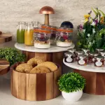 GenWare Acacia Wood Straight Sided Bowl 22.5 x 12cm 5 LFST0924027