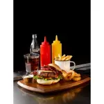 Genware Acacia Wood Serving Board 36 x 25.5 x 2cm 6 LFST100161